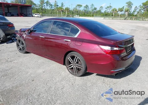 2016 Honda Accord Sport z USA, uszkodzony, nr VIN 1HGCR2F5XGA122937